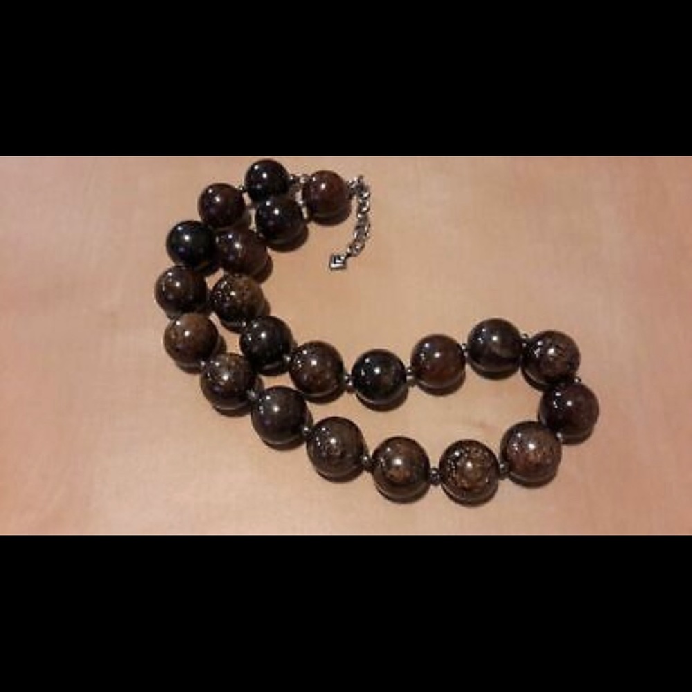 Silpada sterling silver bronzite Necklace
& Bracelet SET - Picture 4 of 4